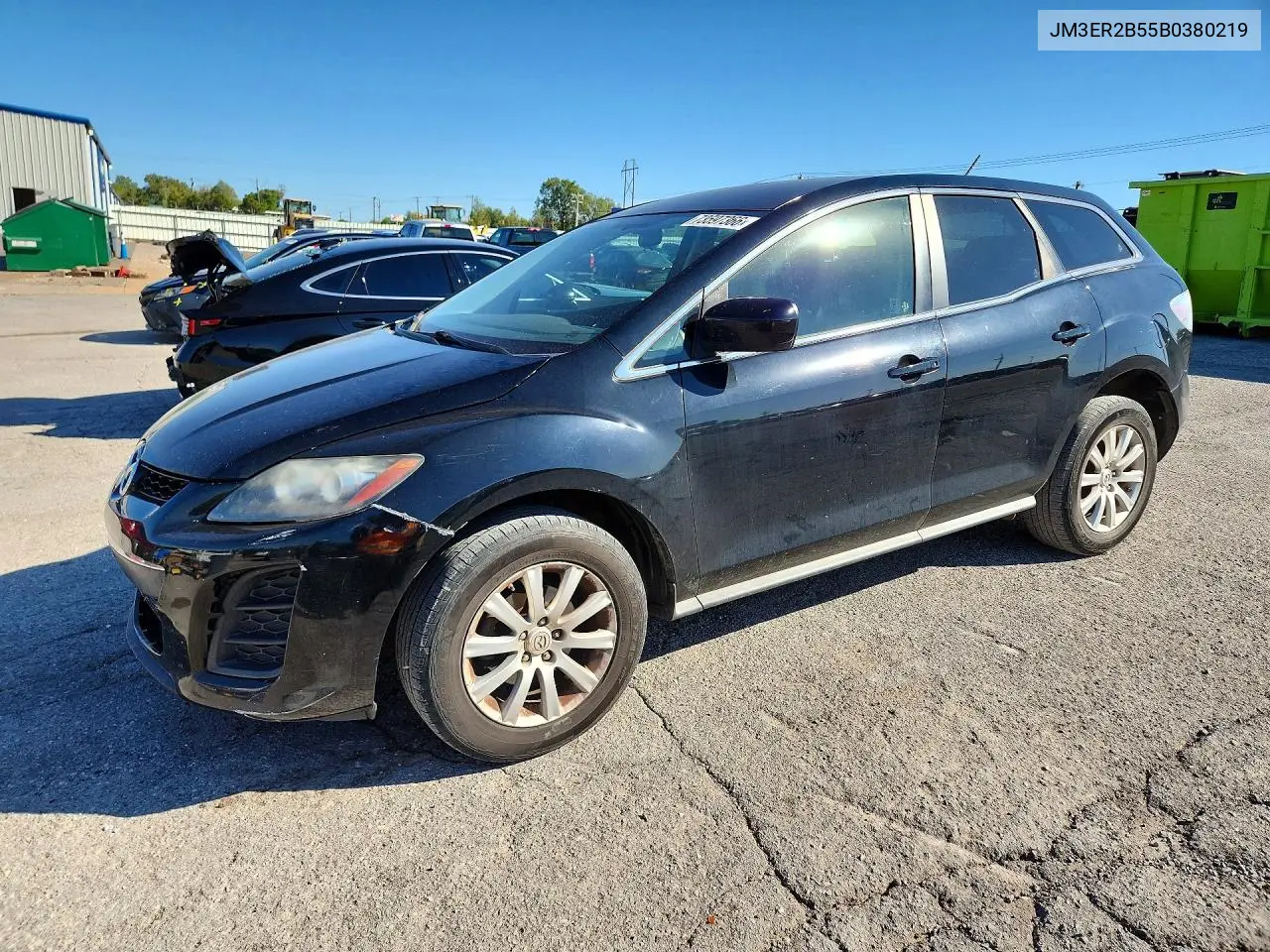 MAZDA CX-7 2011, VIN JM3ER2B55B0380219