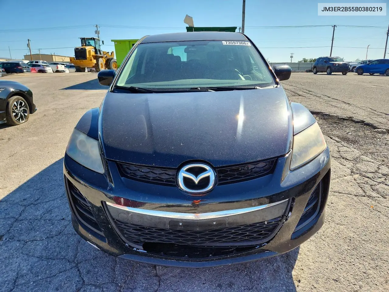 2011 MAZDA CX-7 VIN JM3ER2B55B0380219 — фото 5