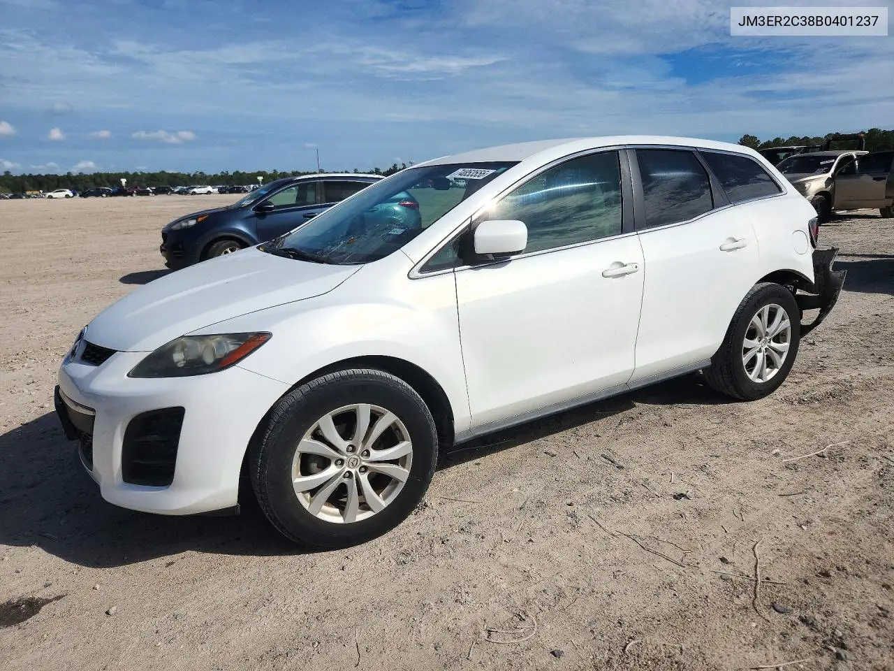 MAZDA CX-7 2011, VIN JM3ER2C38B0401237