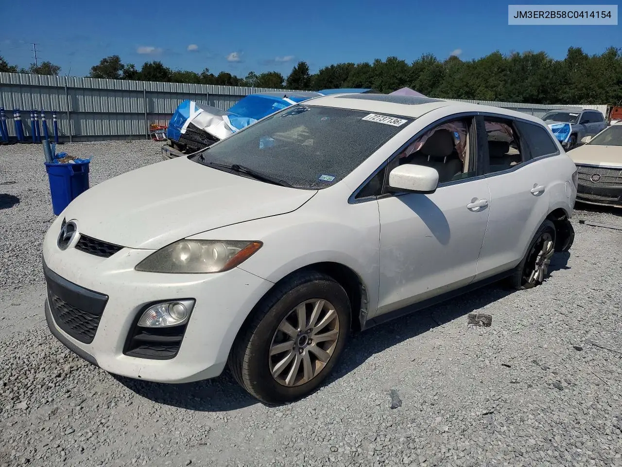 MAZDA CX-7 2012, VIN JM3ER2B58C0414154