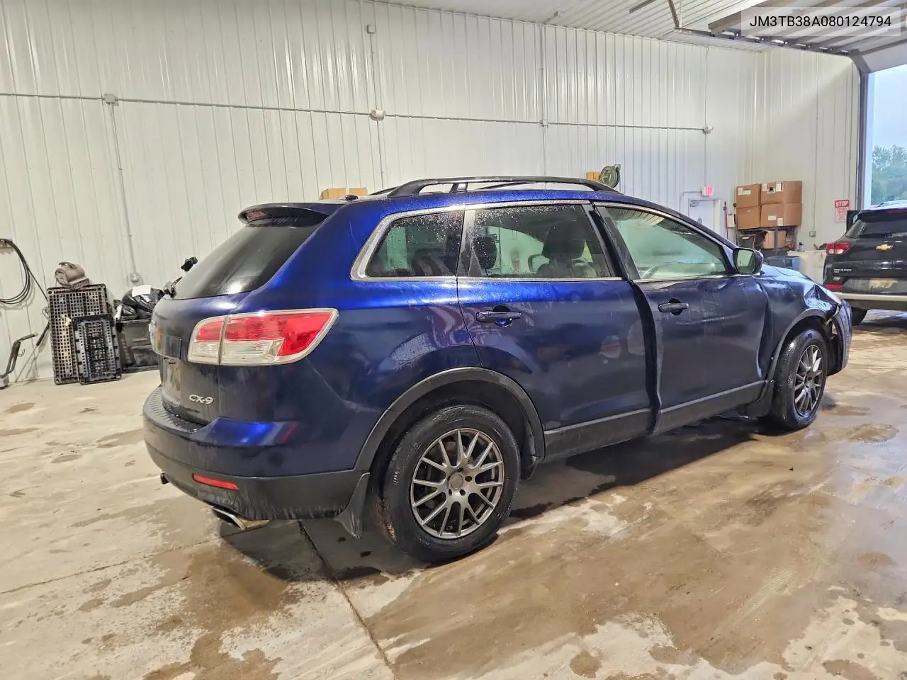 2008 MAZDA CX-9 VIN JM3TB38A080124794 — фото 3