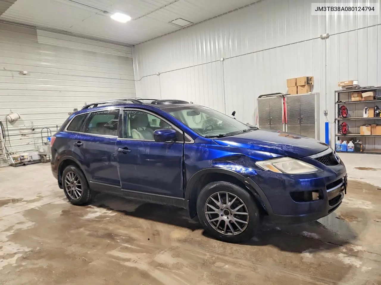 2008 MAZDA CX-9 VIN JM3TB38A080124794 — фото 4