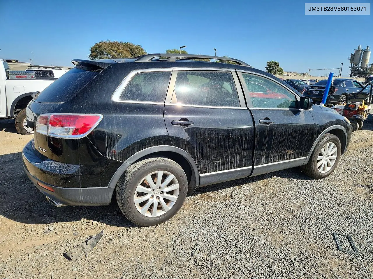 2008 MAZDA CX-9 VIN JM3TB28V580163071 — фото 3