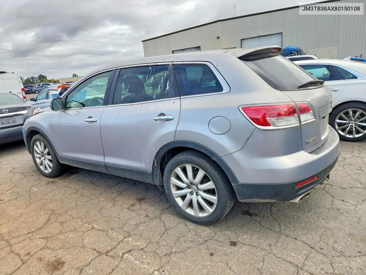 2008 MAZDA CX-9 VIN JM3TB38AX80150108 — фото 2