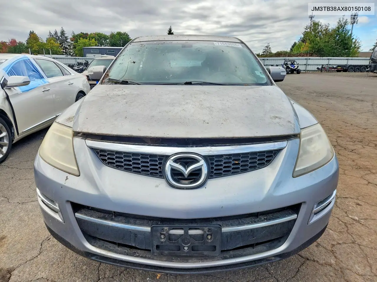 2008 MAZDA CX-9 VIN JM3TB38AX80150108 — фото 5