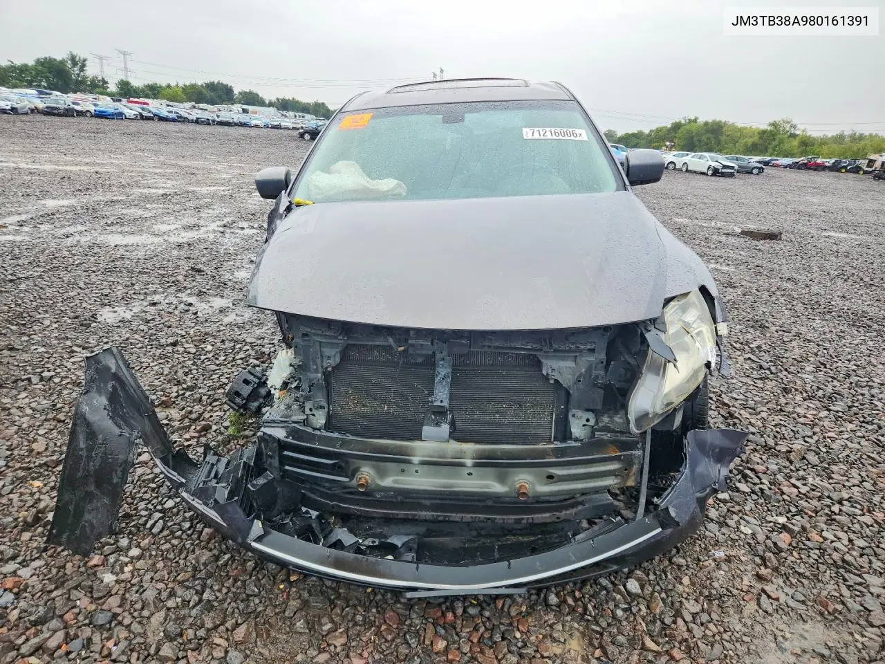 2008 MAZDA CX-9 VIN JM3TB38A980161391 — фото 5