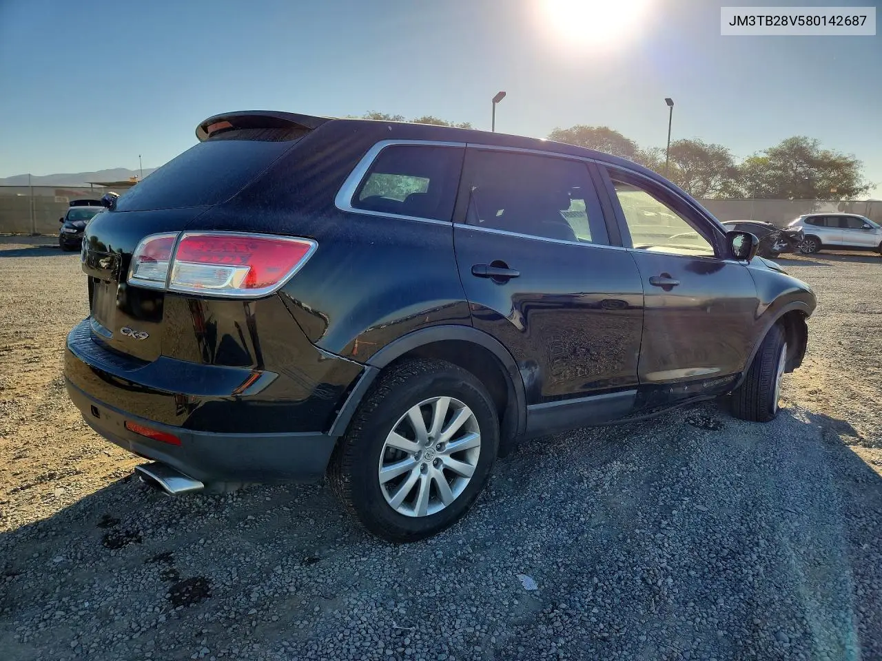 2008 MAZDA CX-9 VIN JM3TB28V580142687 — фото 3