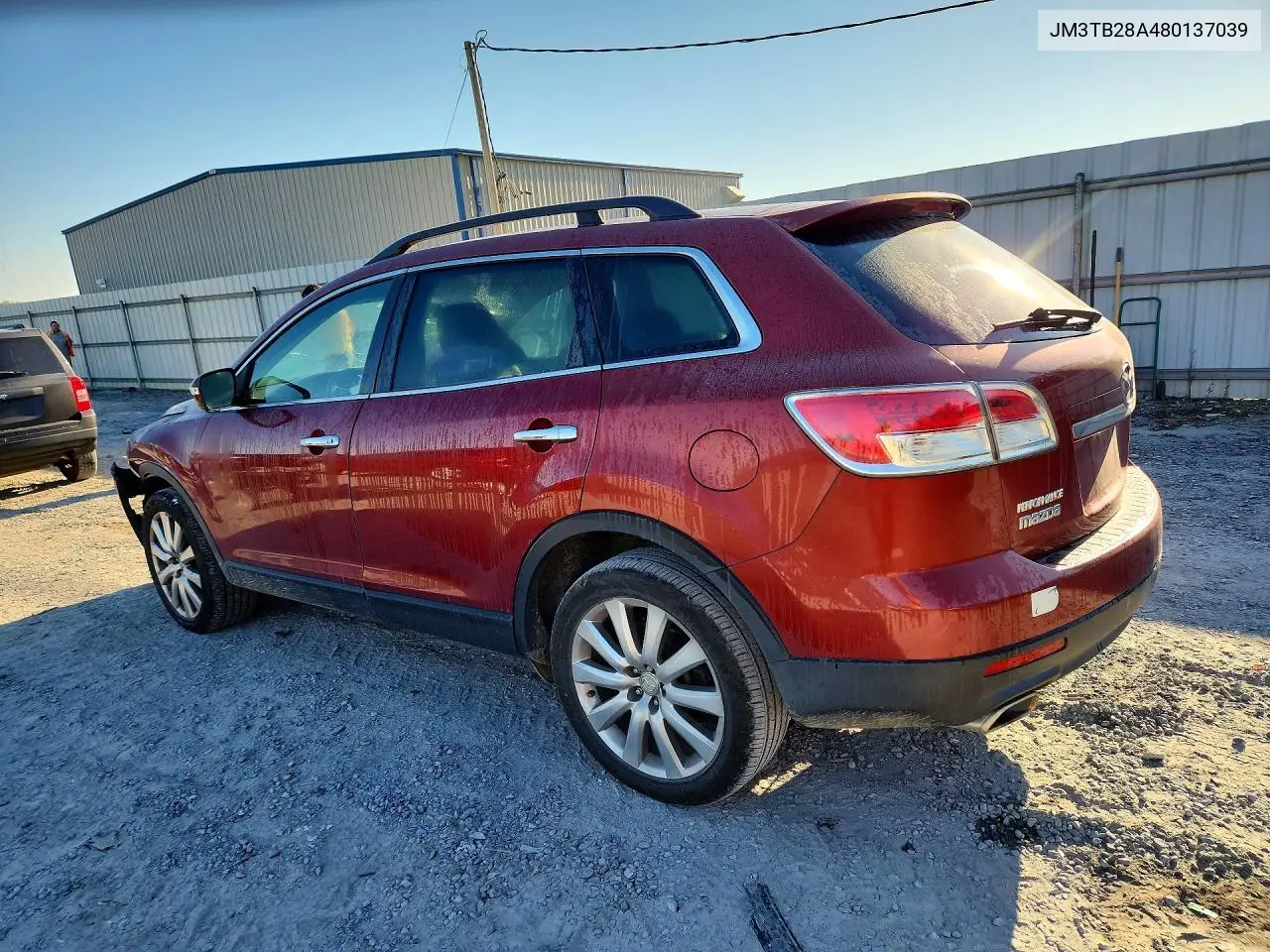 2008 MAZDA CX-9 VIN JM3TB28A480137039 — фото 2