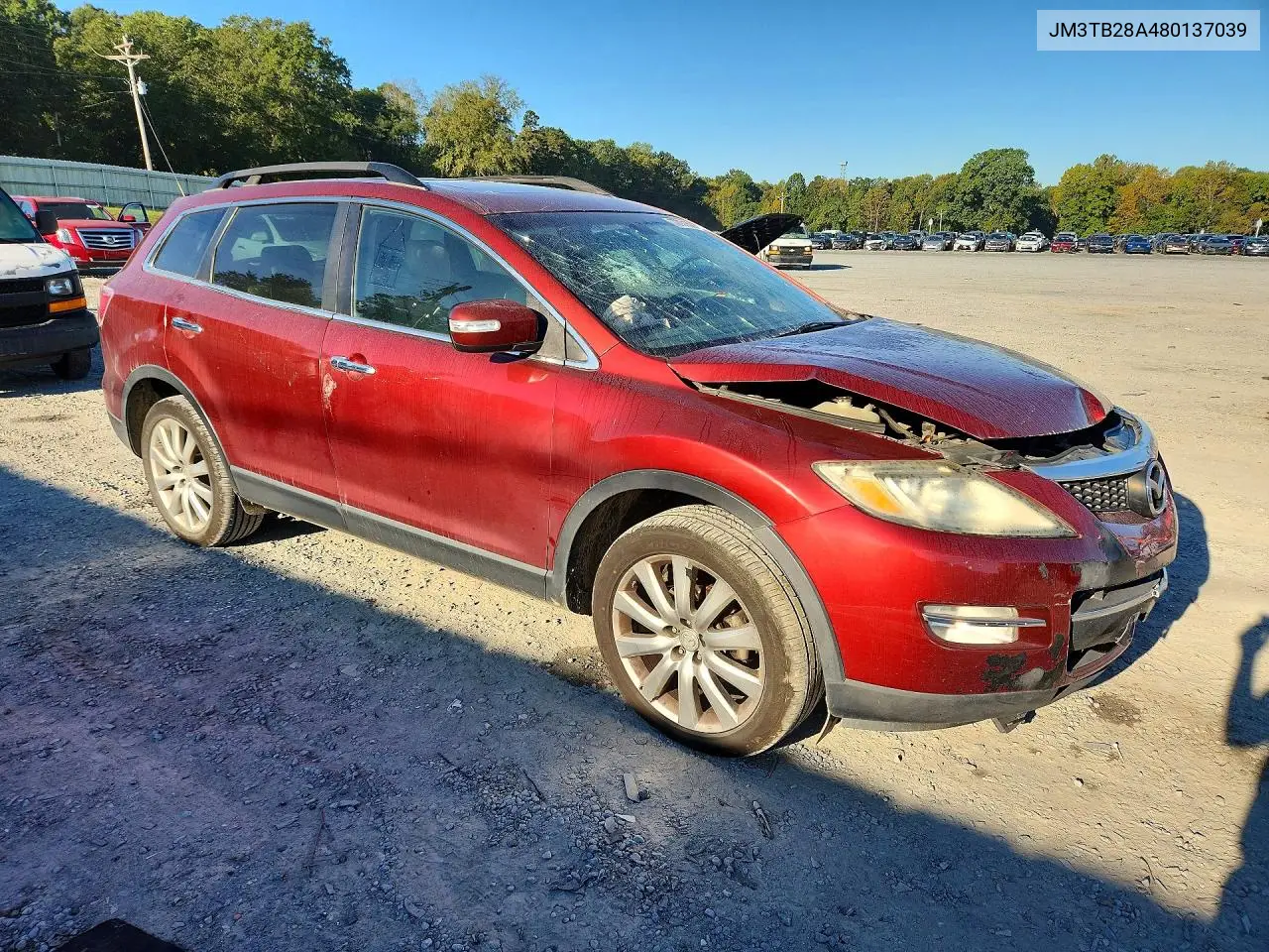 2008 MAZDA CX-9 VIN JM3TB28A480137039 — фото 4