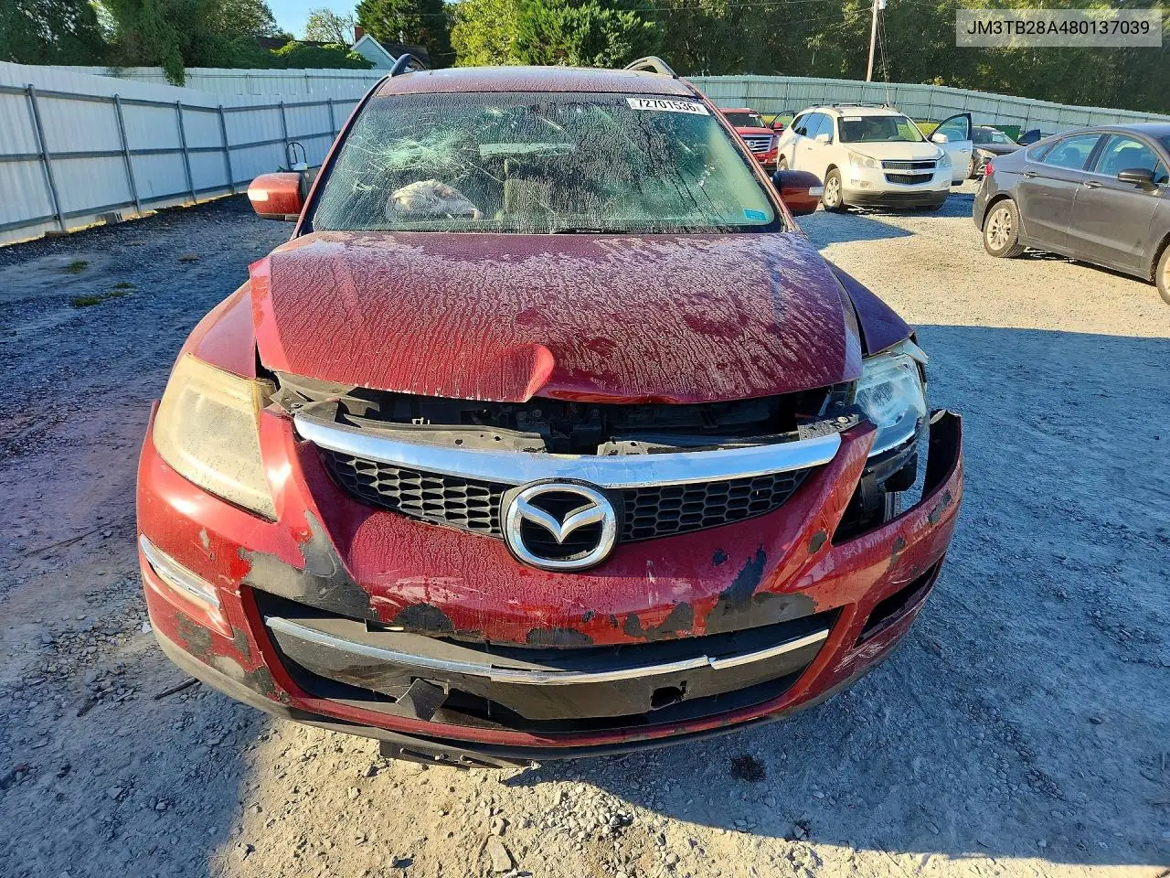 2008 MAZDA CX-9 VIN JM3TB28A480137039 — фото 5