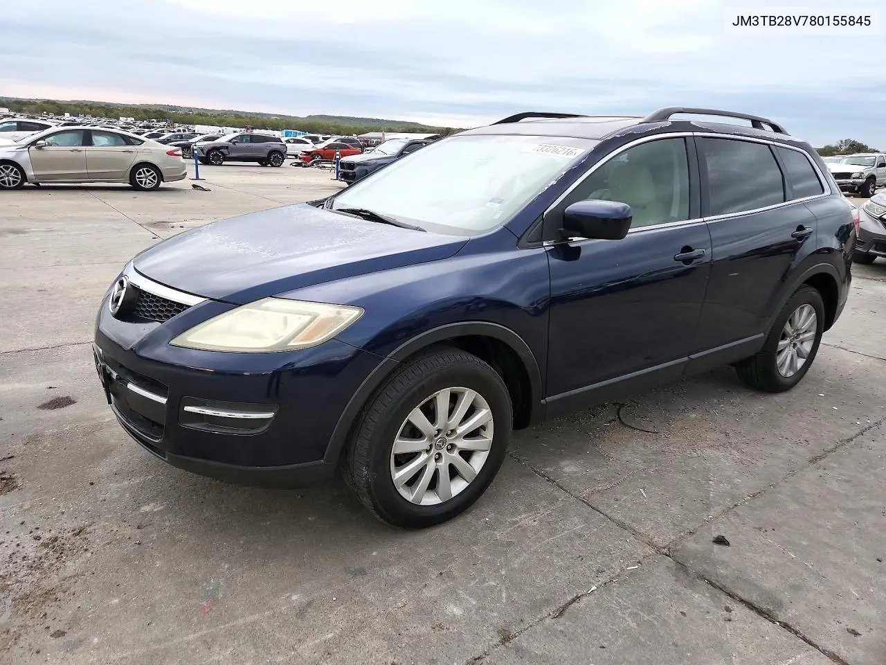 MAZDA CX-9 2008, VIN JM3TB28V780155845