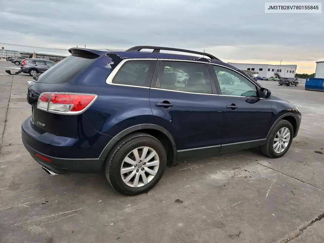 2008 MAZDA CX-9 VIN JM3TB28V780155845 — фото 3
