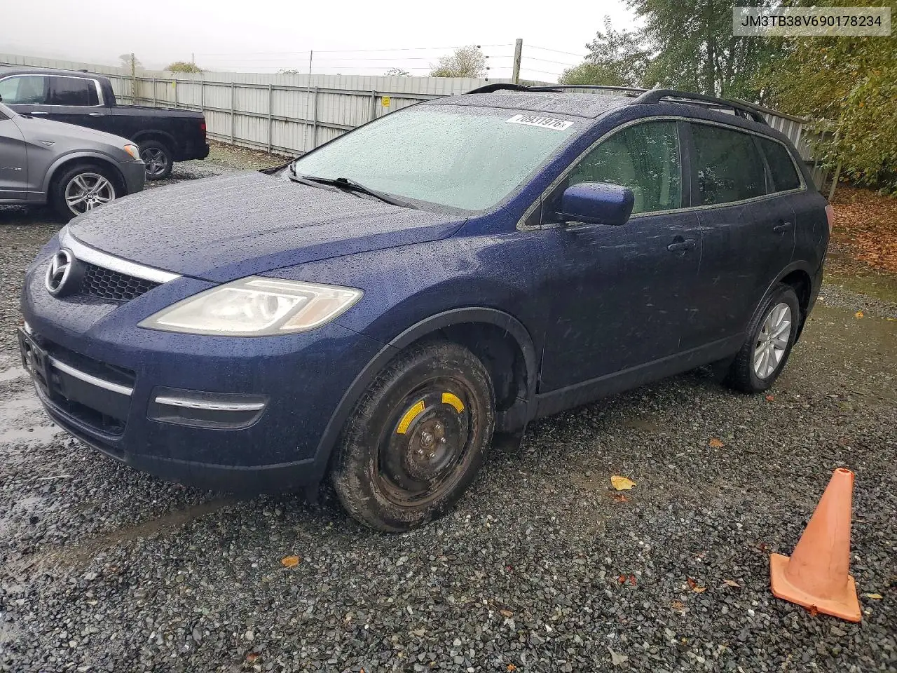 MAZDA CX-9 2009, VIN JM3TB38V690178234