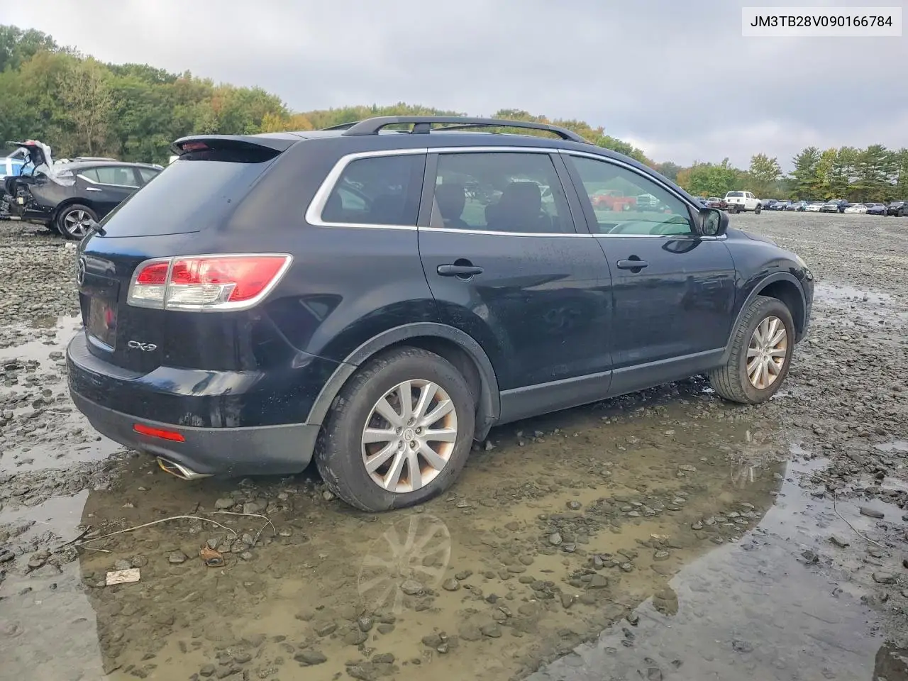2009 MAZDA CX-9 VIN JM3TB28V090166784 — фото 3