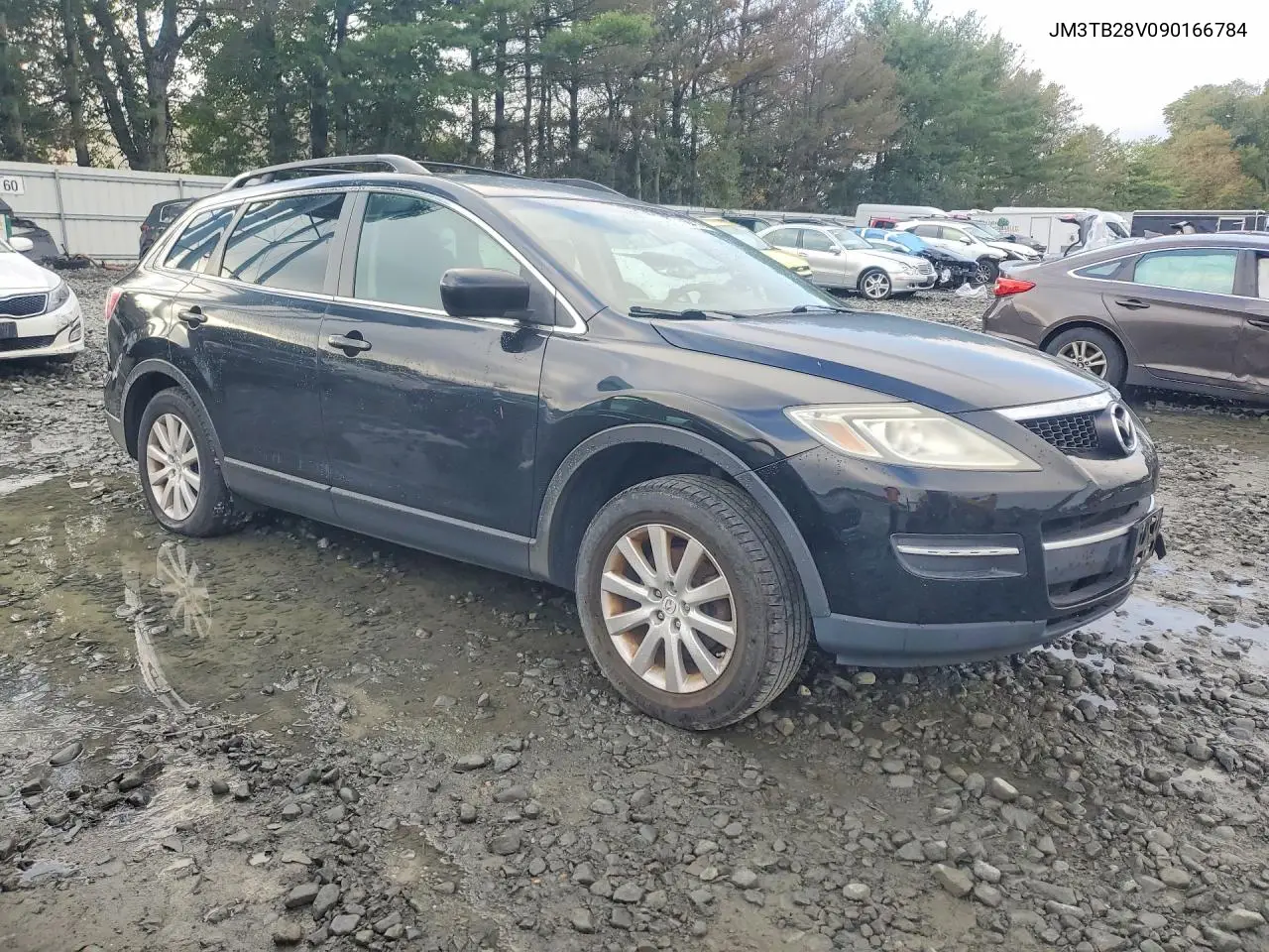 2009 MAZDA CX-9 VIN JM3TB28V090166784 — фото 4