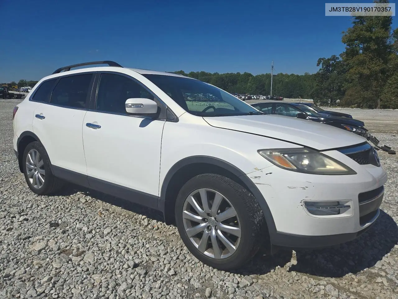 2009 MAZDA CX-9 VIN JM3TB28V190170357 — фото 4