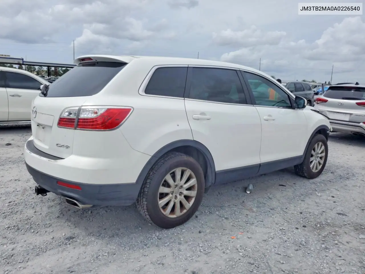 2010 MAZDA CX-9 VIN JM3TB2MA0A0226540 — фото 3