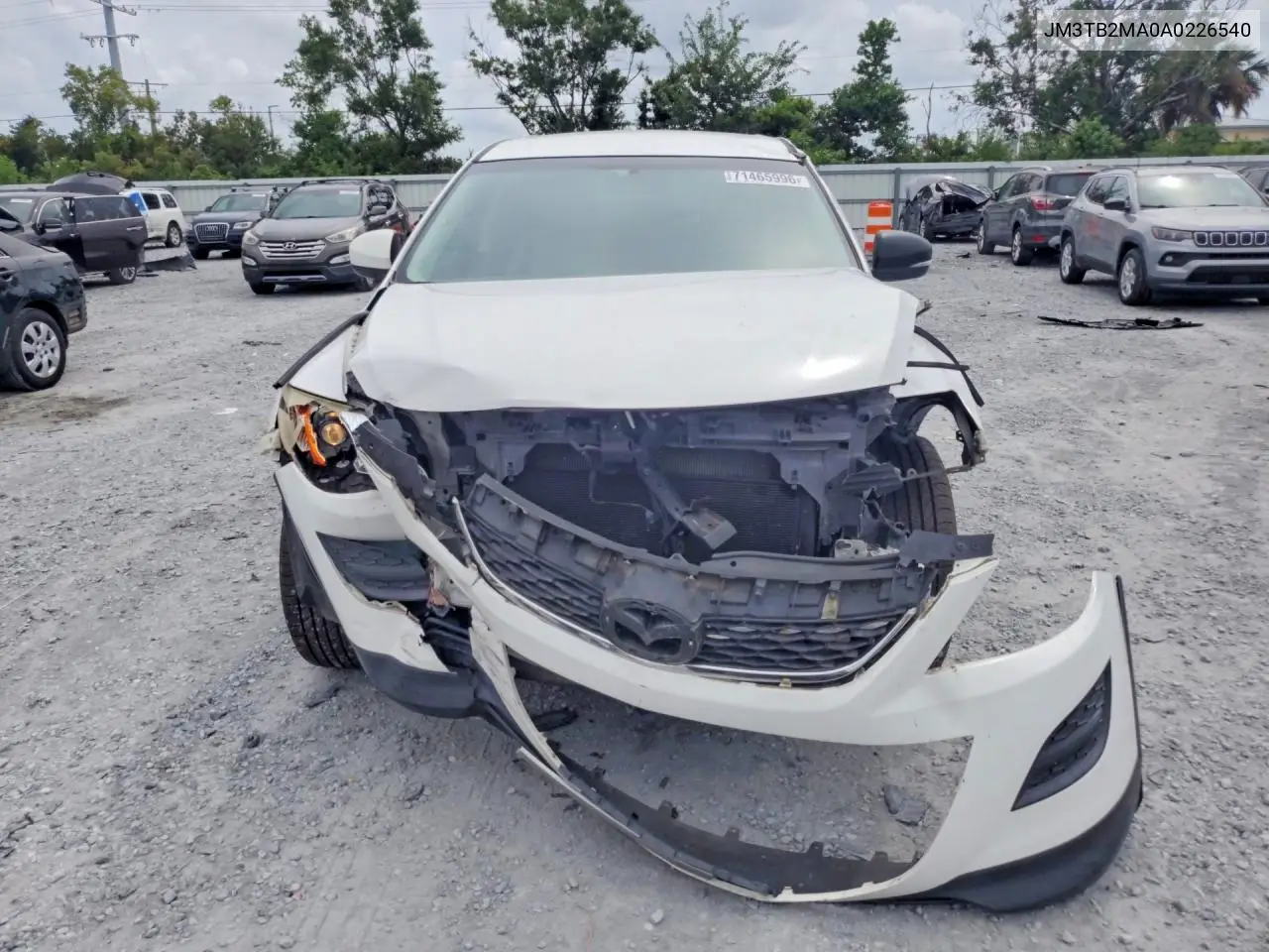2010 MAZDA CX-9 VIN JM3TB2MA0A0226540 — фото 5