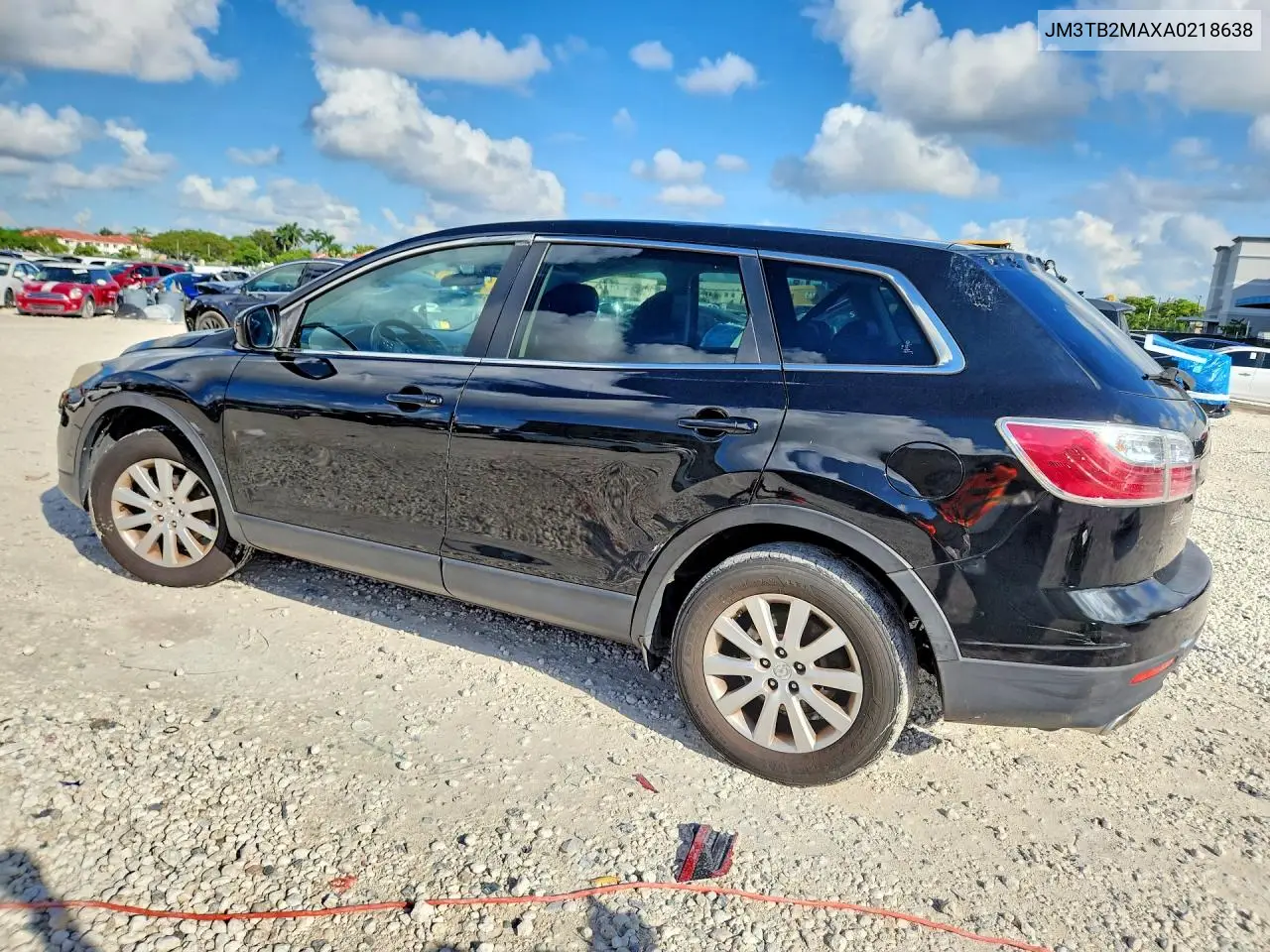 2010 MAZDA CX-9 VIN JM3TB2MAXA0218638 — фото 2
