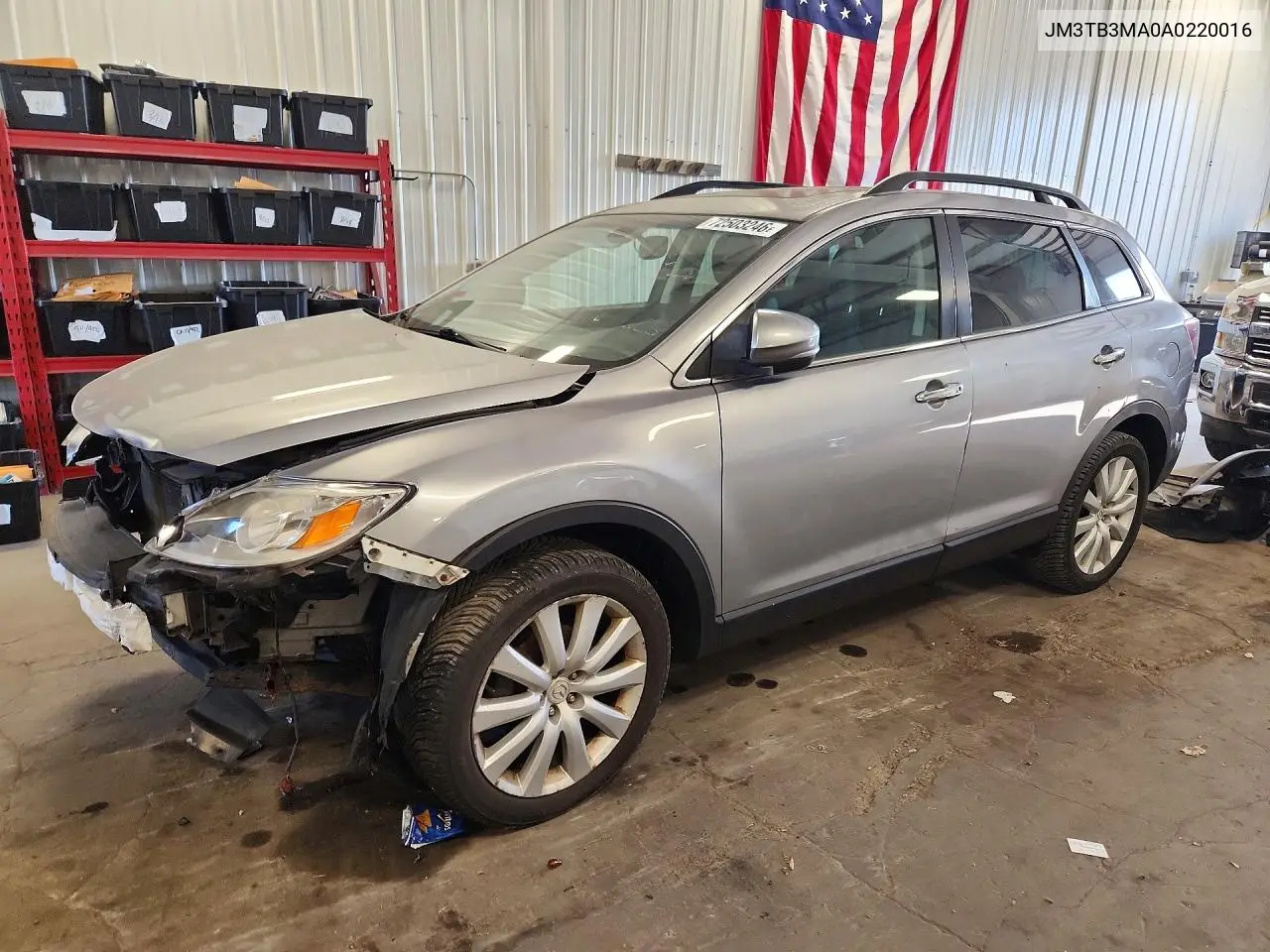 MAZDA CX-9 2010, VIN JM3TB3MA0A0220016