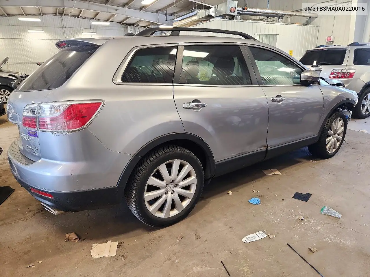 2010 MAZDA CX-9 VIN JM3TB3MA0A0220016 — фото 3