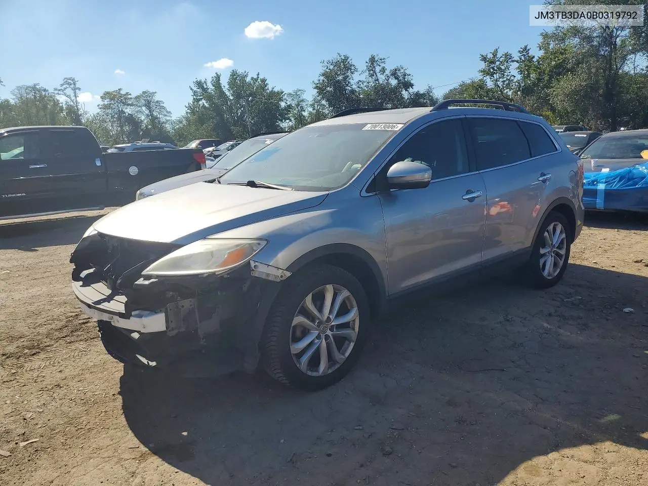 MAZDA CX-9 2011, VIN JM3TB3DA0B0319792