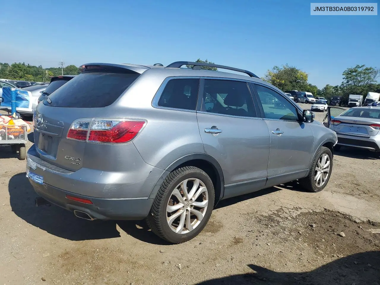 2011 MAZDA CX-9 VIN JM3TB3DA0B0319792 — фото 3