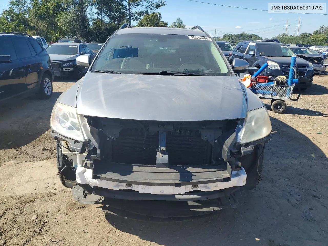 2011 MAZDA CX-9 VIN JM3TB3DA0B0319792 — фото 5