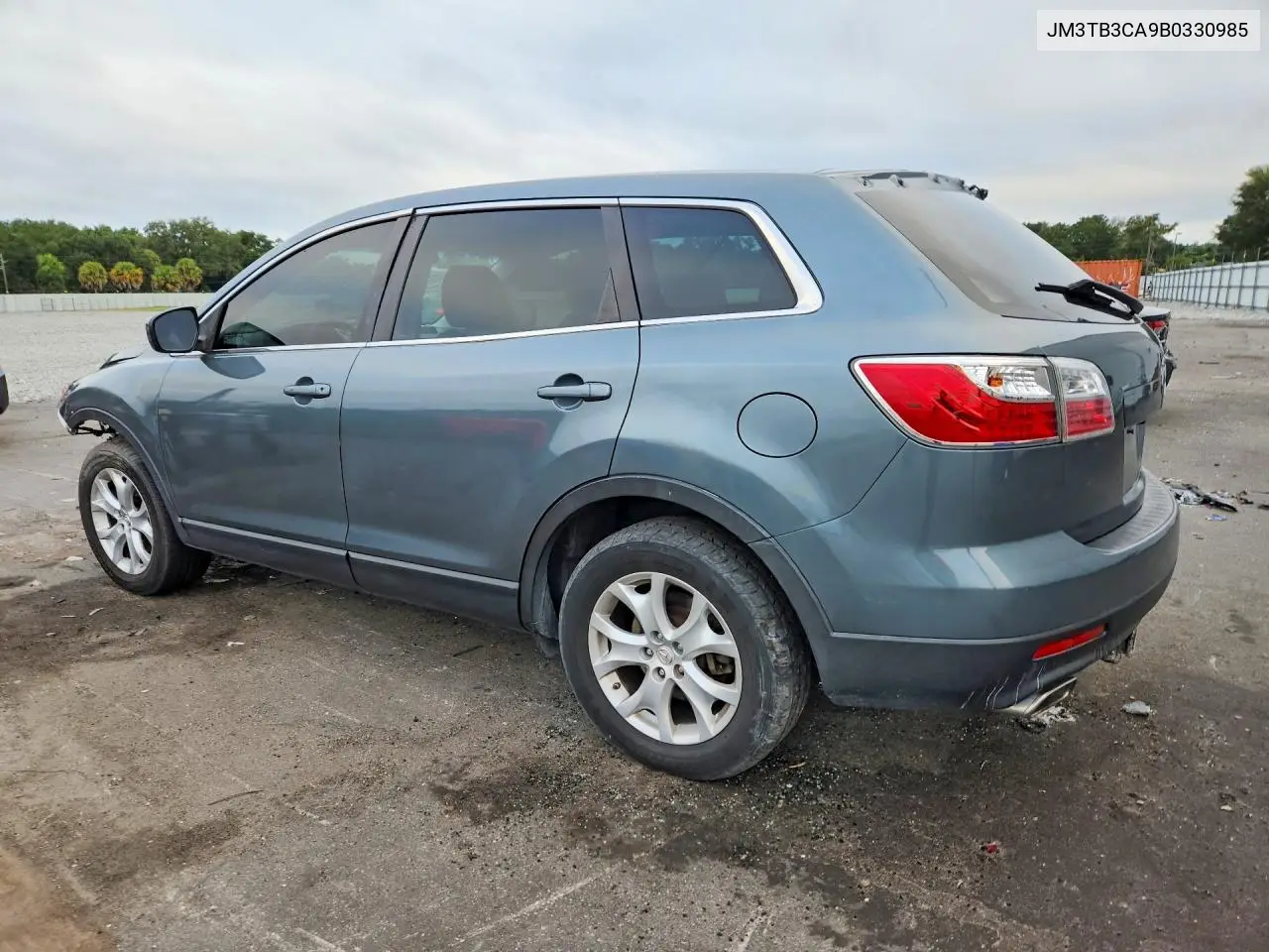 2011 MAZDA CX-9 VIN JM3TB3CA9B0330985 — фото 2