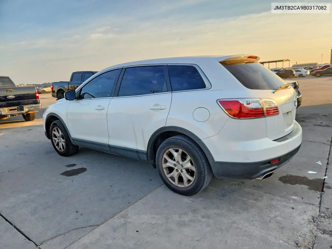 2011 MAZDA CX-9 VIN JM3TB2CA9B0317082 — фото 2