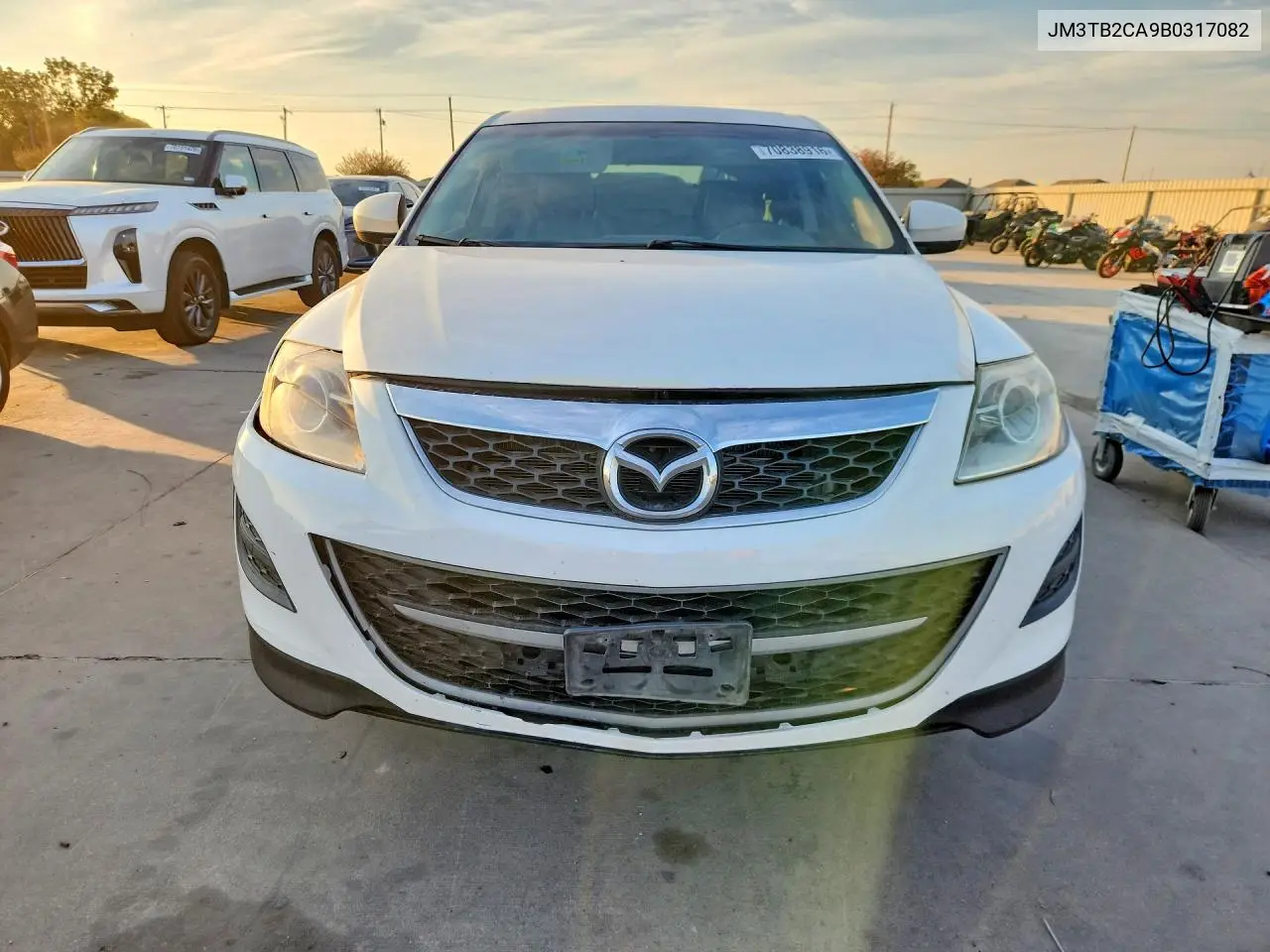 2011 MAZDA CX-9 VIN JM3TB2CA9B0317082 — фото 5