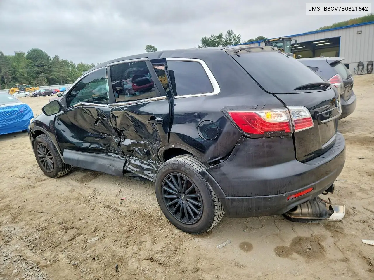 2011 MAZDA CX-9 VIN JM3TB3CV7B0321642 — фото 2