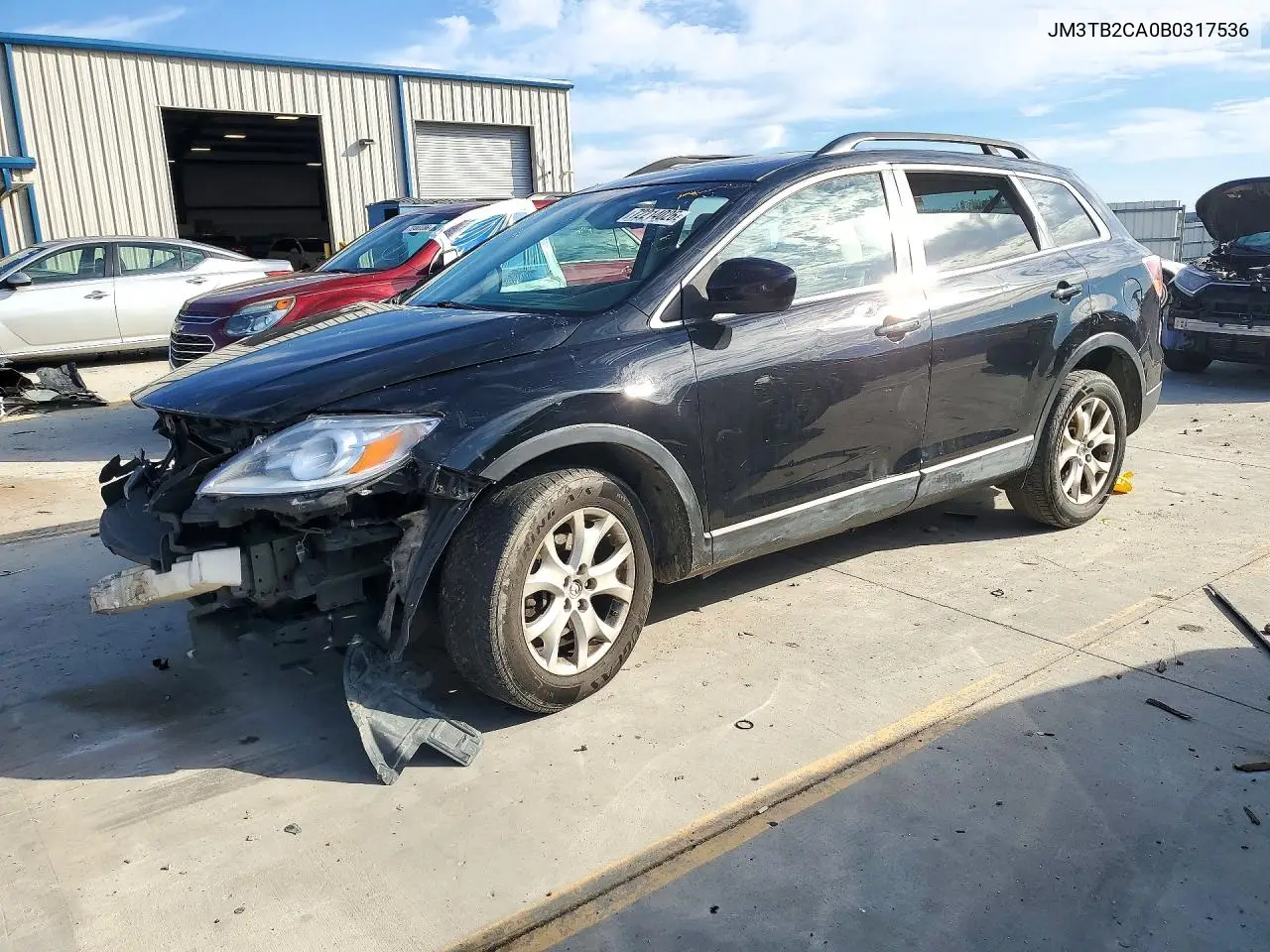 MAZDA CX-9 2011, VIN JM3TB2CA0B0317536