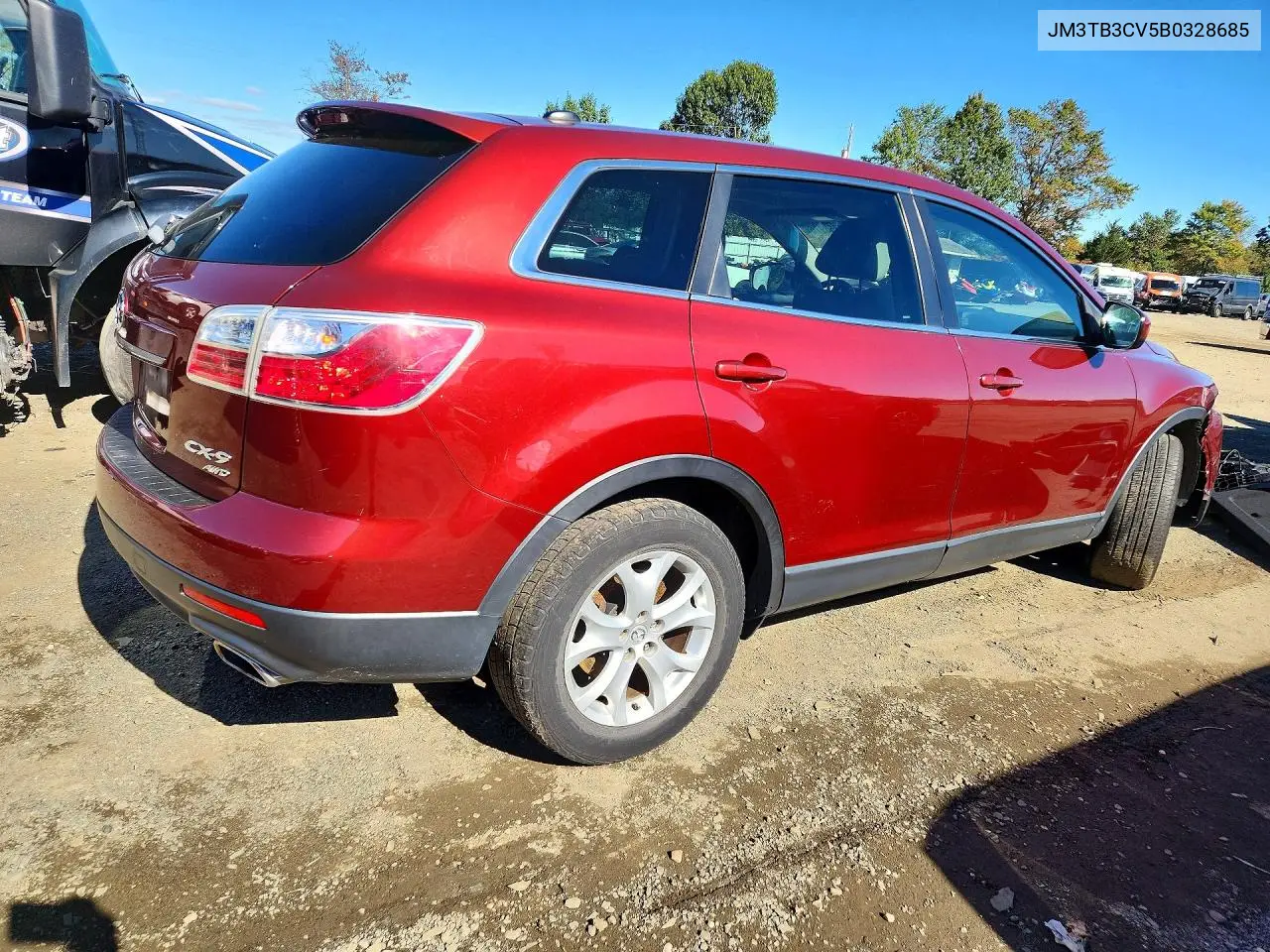 2011 MAZDA CX-9 VIN JM3TB3CV5B0328685 — фото 3