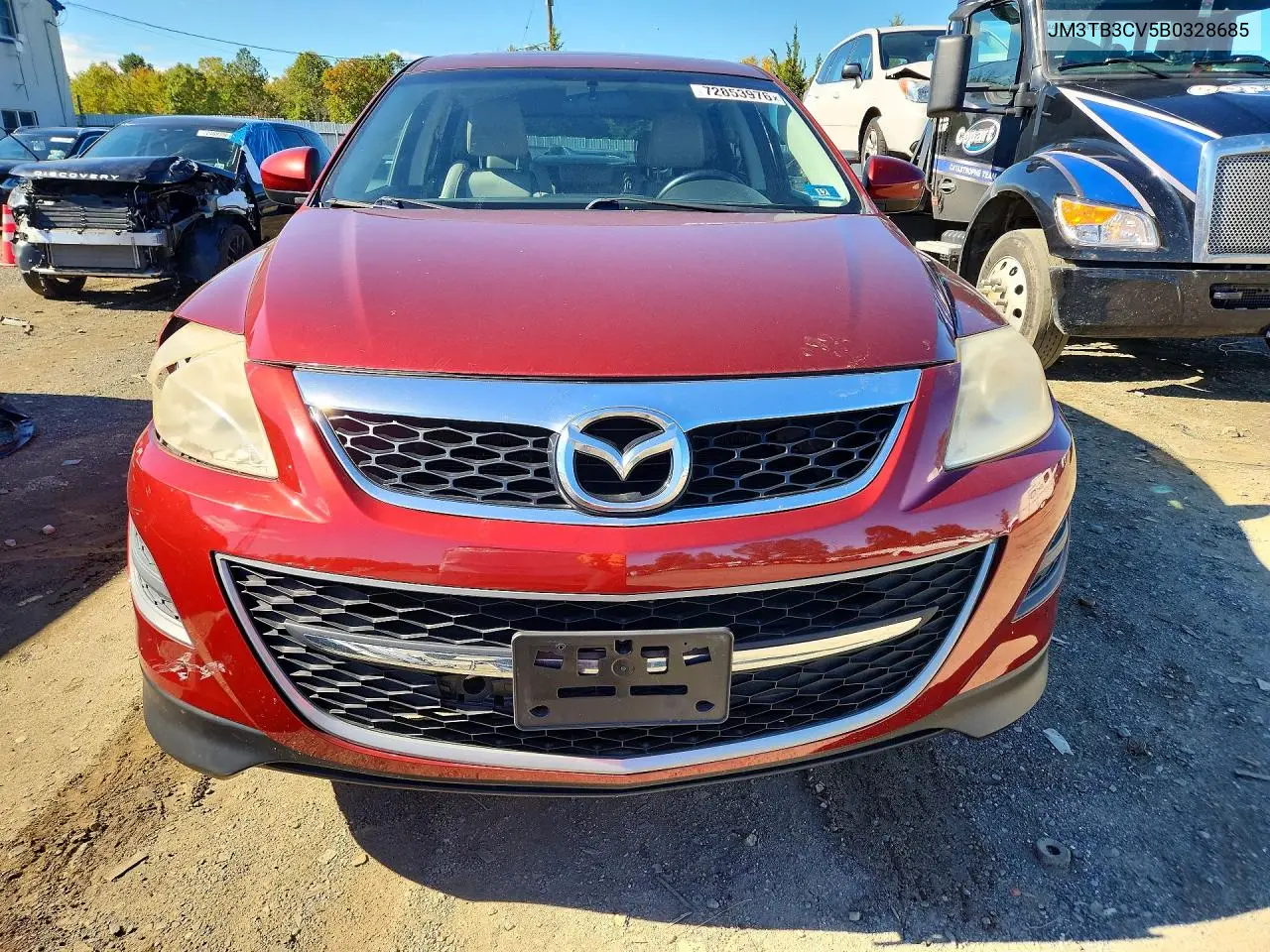 2011 MAZDA CX-9 VIN JM3TB3CV5B0328685 — фото 5