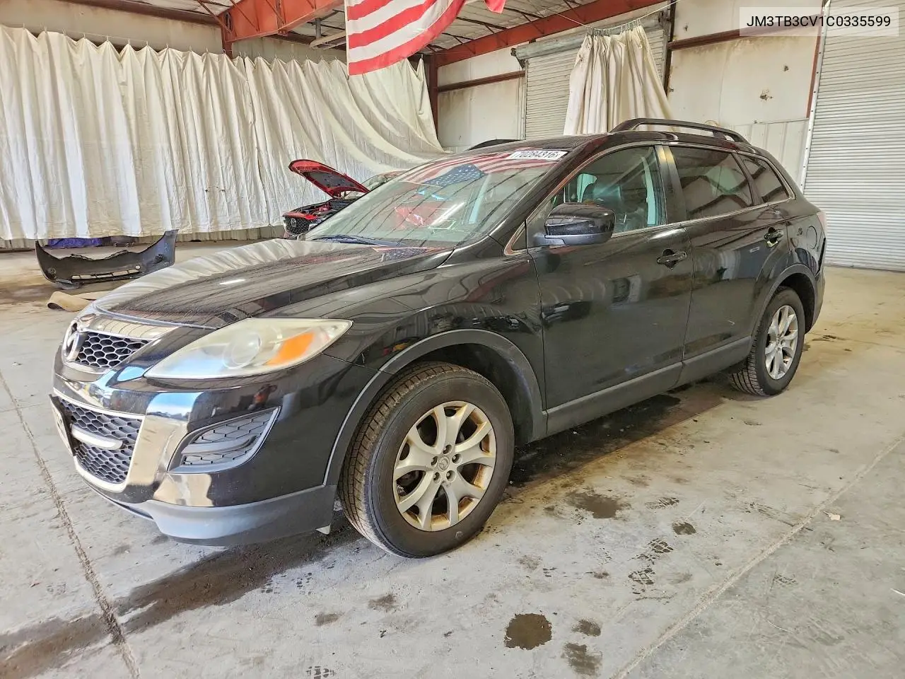 MAZDA CX-9 2012, VIN JM3TB3CV1C0335599