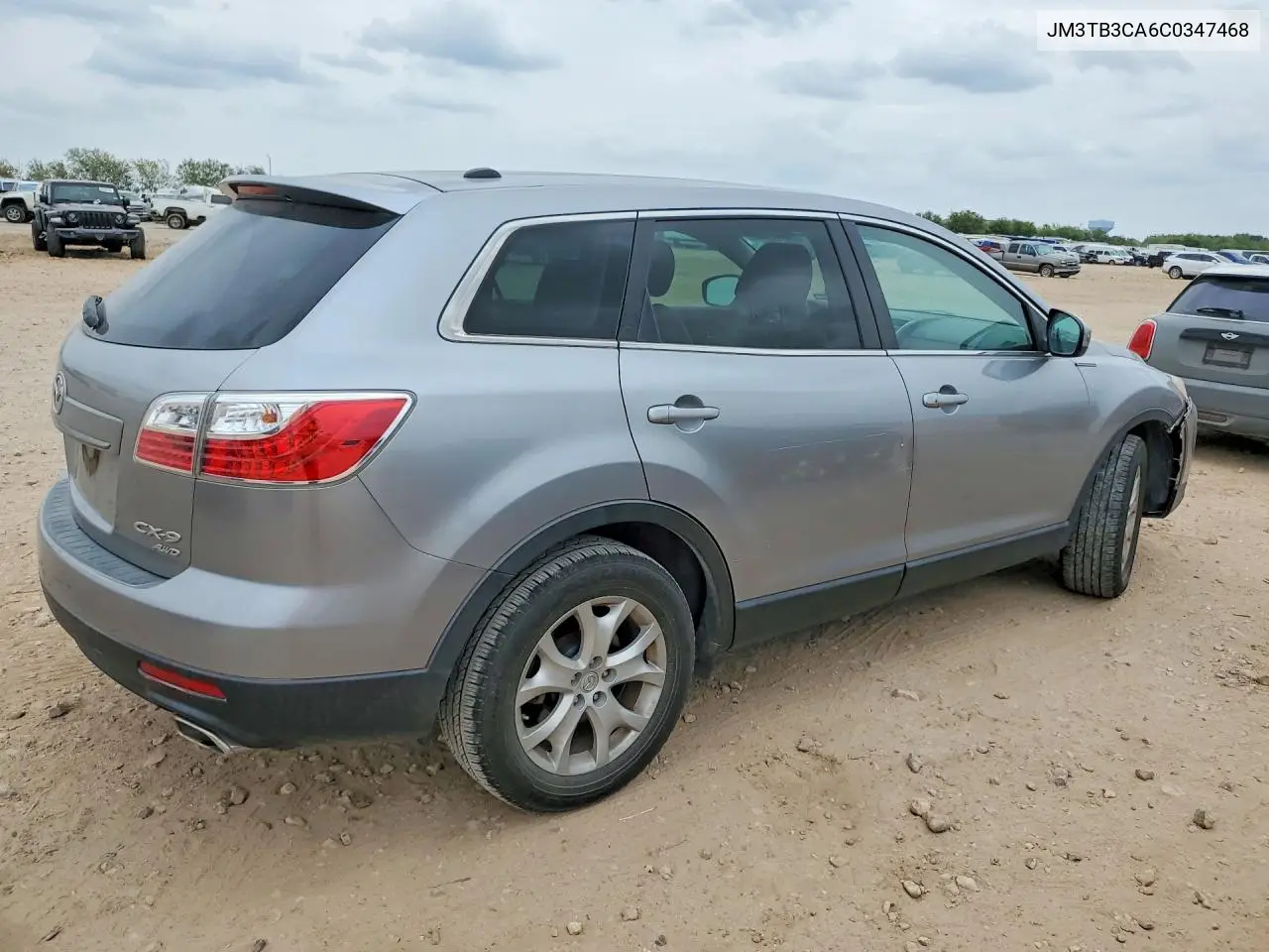 2012 MAZDA CX-9 VIN JM3TB3CA6C0347468 — фото 3
