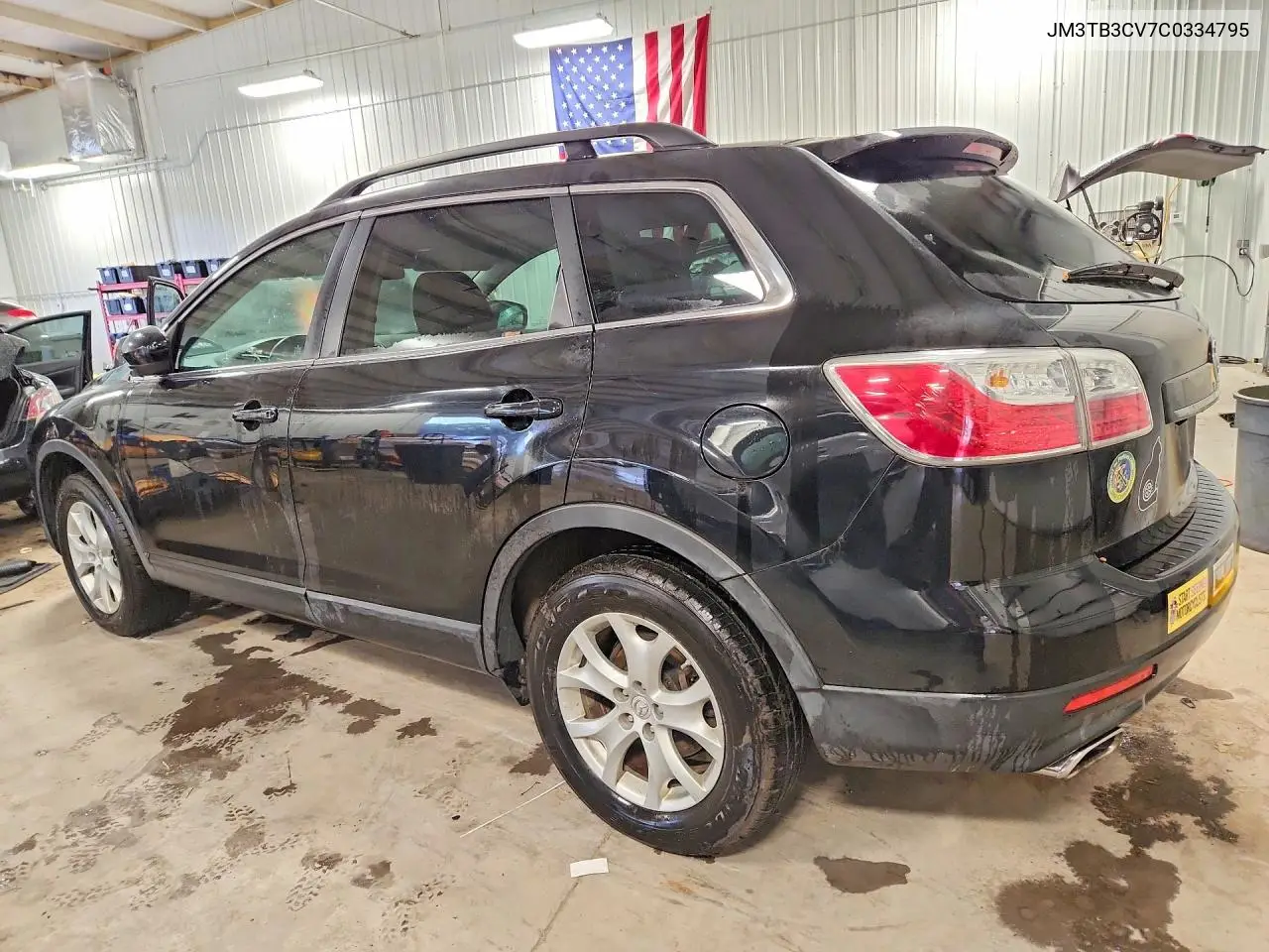 2012 MAZDA CX-9 VIN JM3TB3CV7C0334795 — фото 2