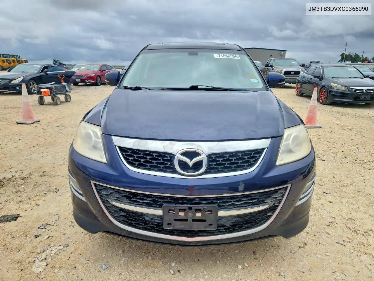 2012 MAZDA CX-9 VIN JM3TB3DVXC0366090 — фото 5