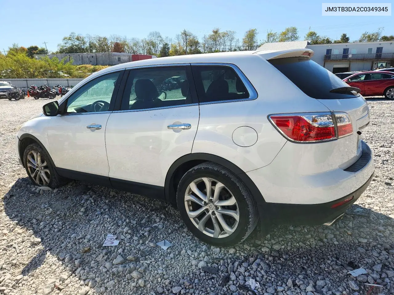 2012 MAZDA CX-9 VIN JM3TB3DA2C0349345 — фото 2
