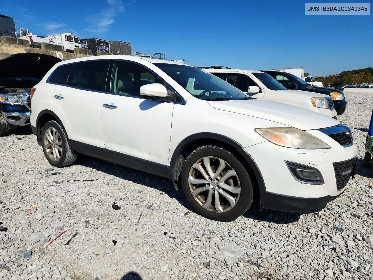 2012 MAZDA CX-9 VIN JM3TB3DA2C0349345 — фото 4