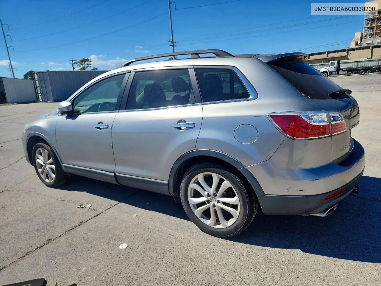 2012 MAZDA CX-9 VIN JM3TB2DA6C0338200 — фото 2