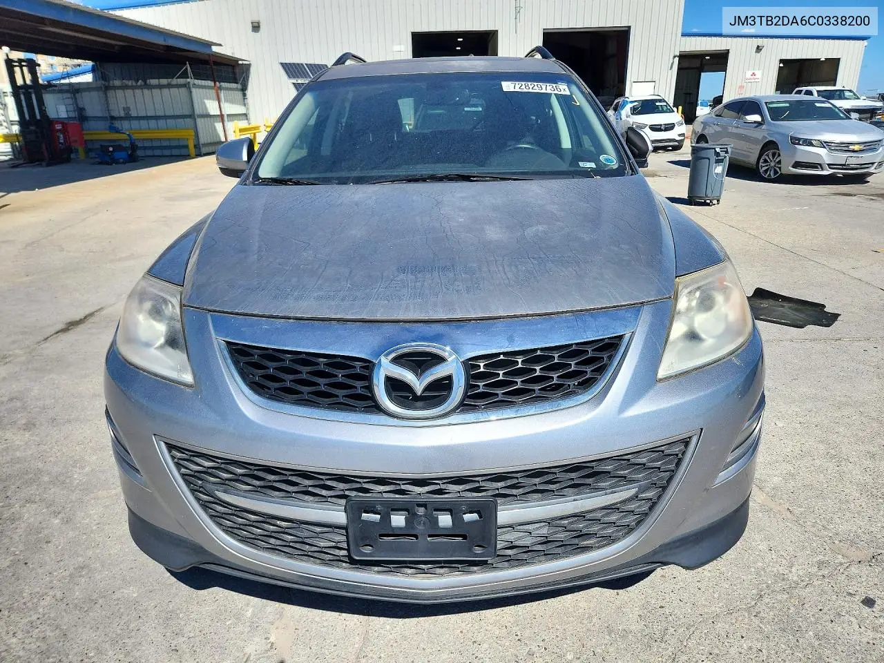 2012 MAZDA CX-9 VIN JM3TB2DA6C0338200 — фото 5