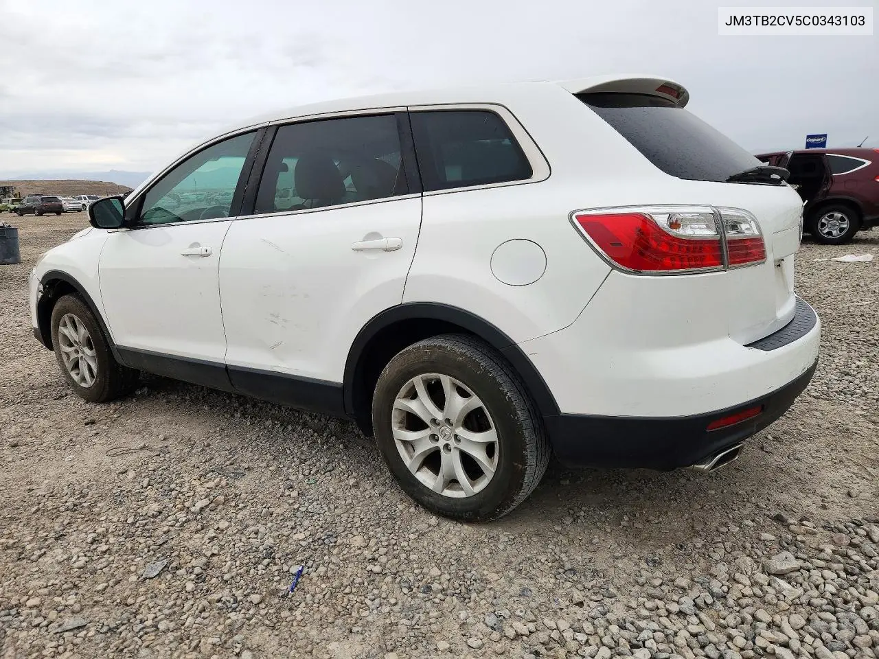 2012 MAZDA CX-9 VIN JM3TB2CV5C0343103 — фото 2