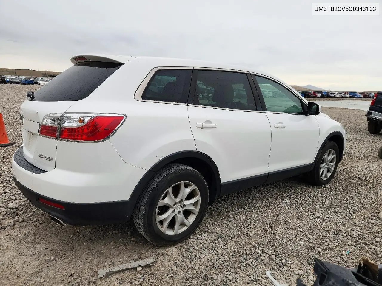 2012 MAZDA CX-9 VIN JM3TB2CV5C0343103 — фото 3