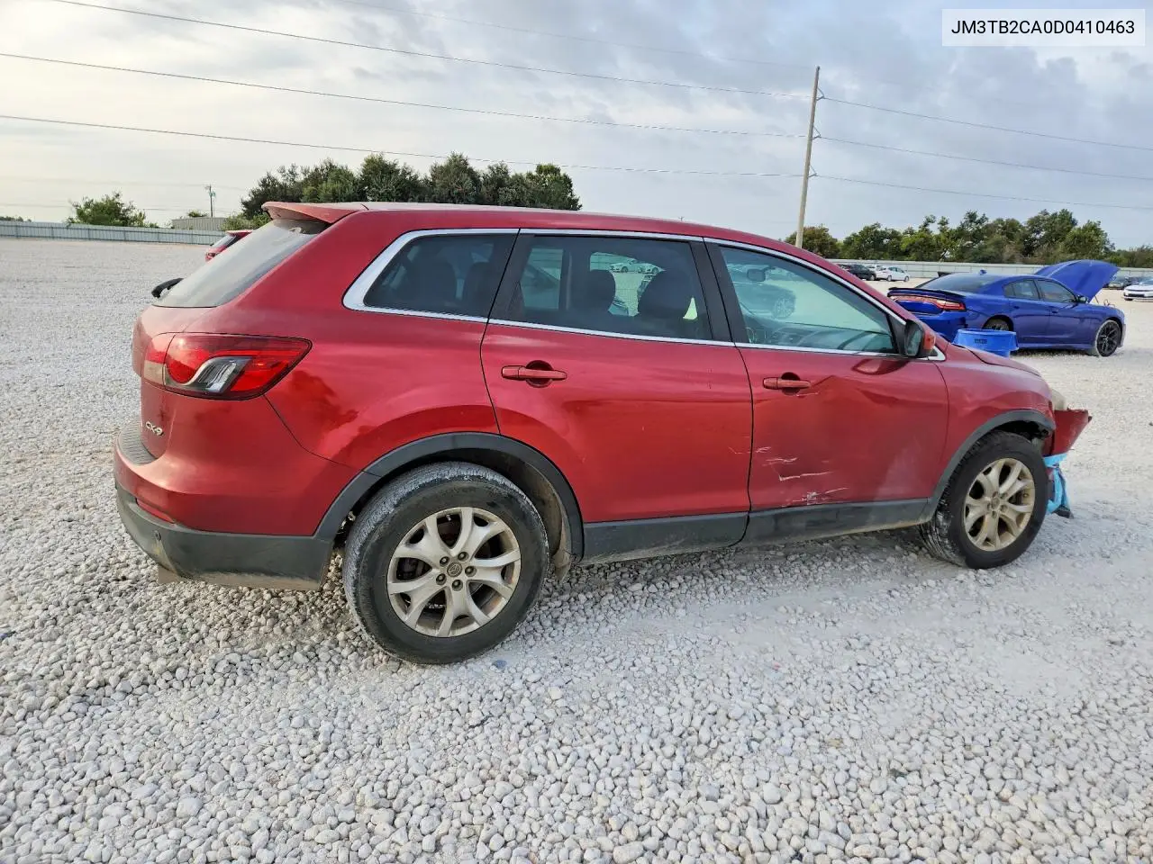 2013 MAZDA CX-9 VIN JM3TB2CA0D0410463 — фото 3