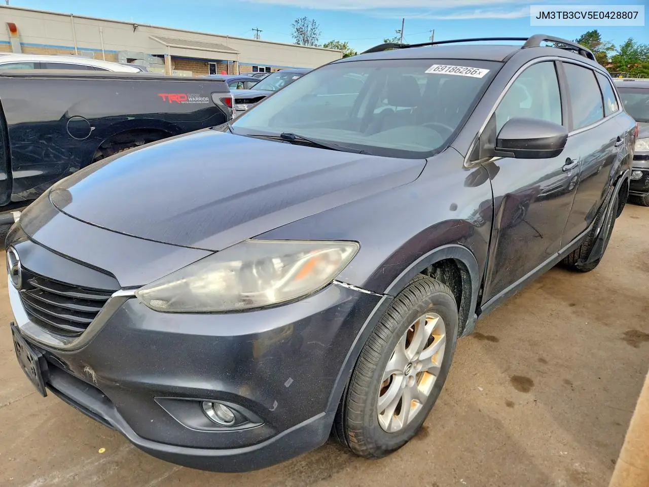 MAZDA CX-9 2014, VIN JM3TB3CV5E0428807