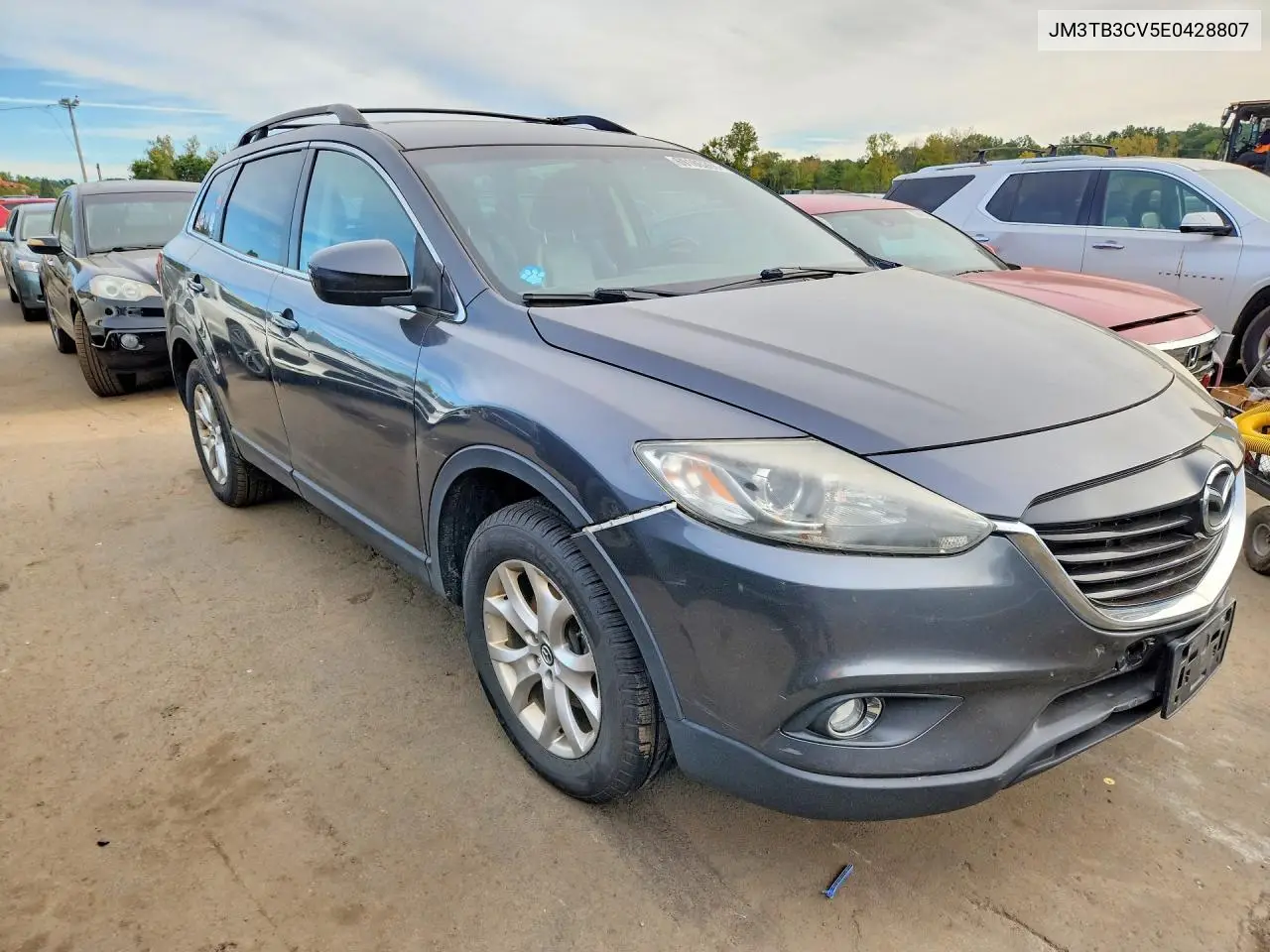 2014 MAZDA CX-9 VIN JM3TB3CV5E0428807 — фото 4