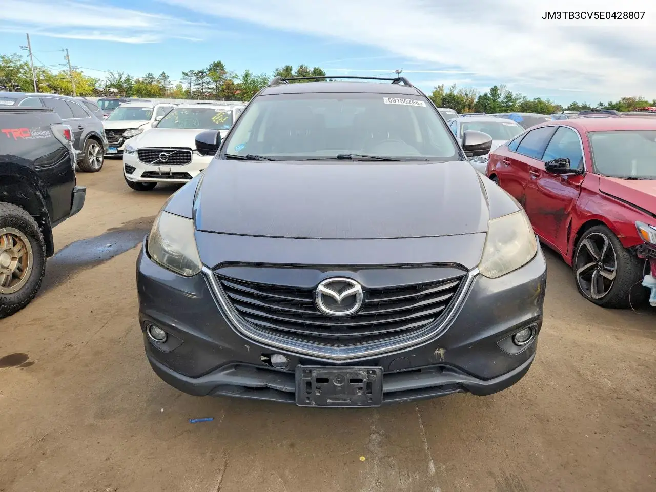 2014 MAZDA CX-9 VIN JM3TB3CV5E0428807 — фото 5