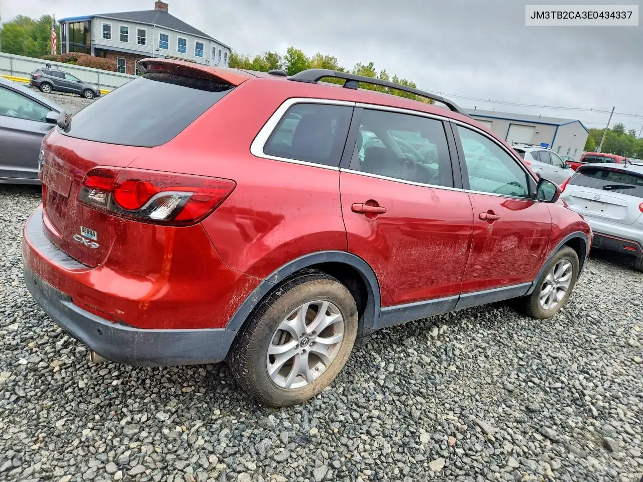 2014 MAZDA CX-9 VIN JM3TB2CA3E0434337 — фото 3